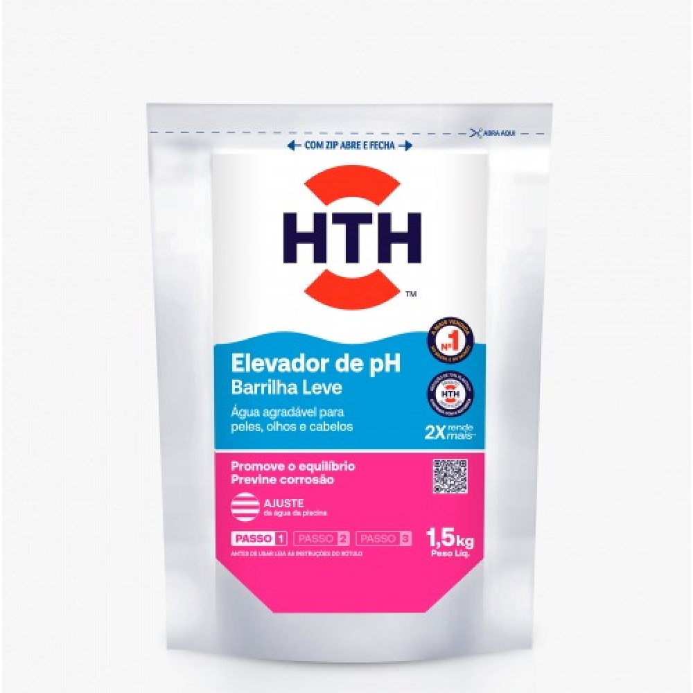 HTH Elevador de pH Pó 1,5kg