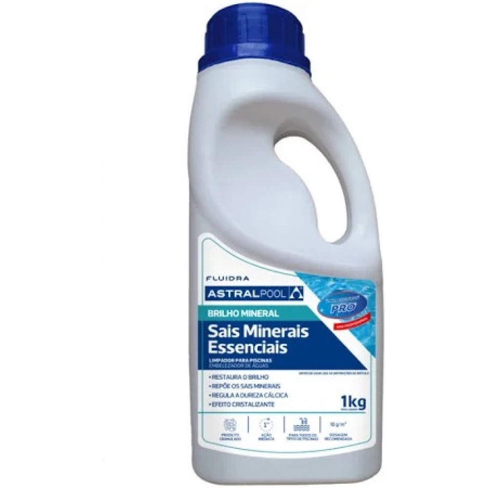 Brilho Mineral Granulado 1kg Astralpool Para Tratamento De Piscina