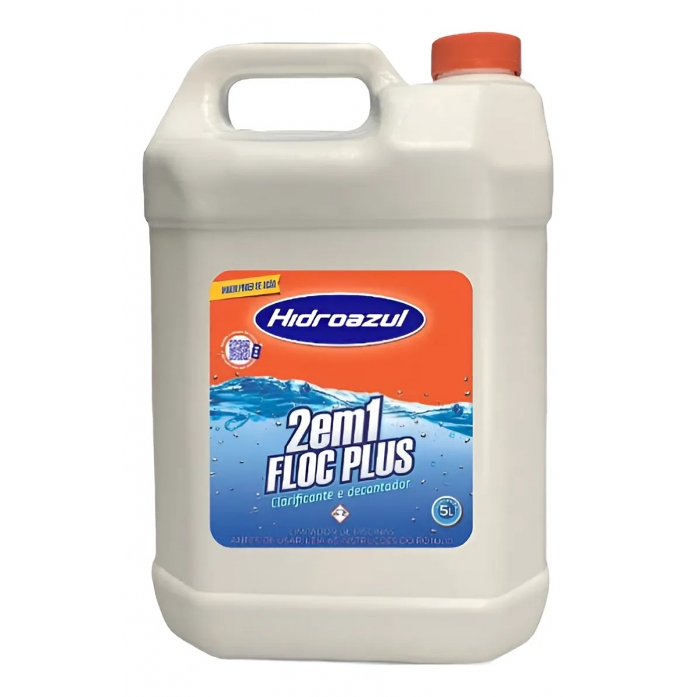Floc Plus 2 em 1 HidroAzul 5L