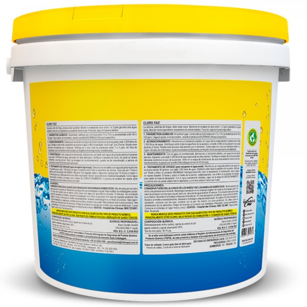 Cloro FAZ! HidroAzul 10 kg