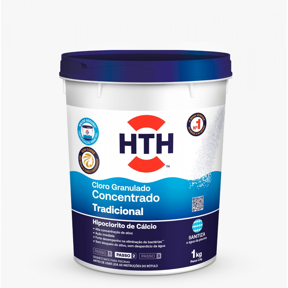 HTH Cloro Concentrado Tradicional 1kg