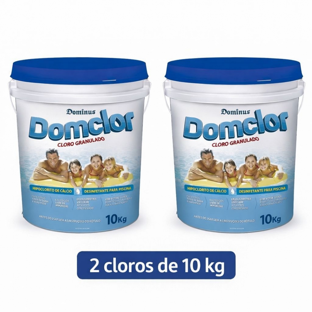 2 Cloros Granulado 10kg 65% Dominus
