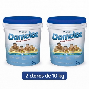 2 Cloros Granulado 10kg 65% Dominus