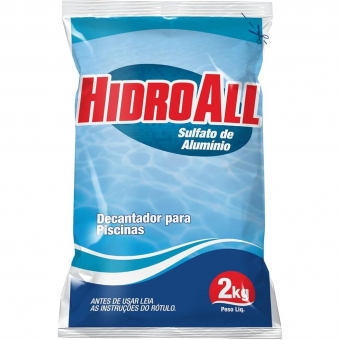Sulfato de Alumínio 2kg HidroAll