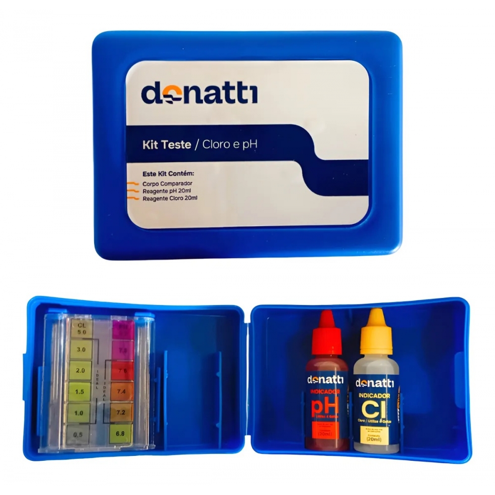 Estojo Solução Ph/cloro Donatti