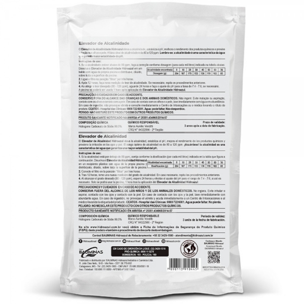 Bicarbonato de Sódio HidroAzul 2kg