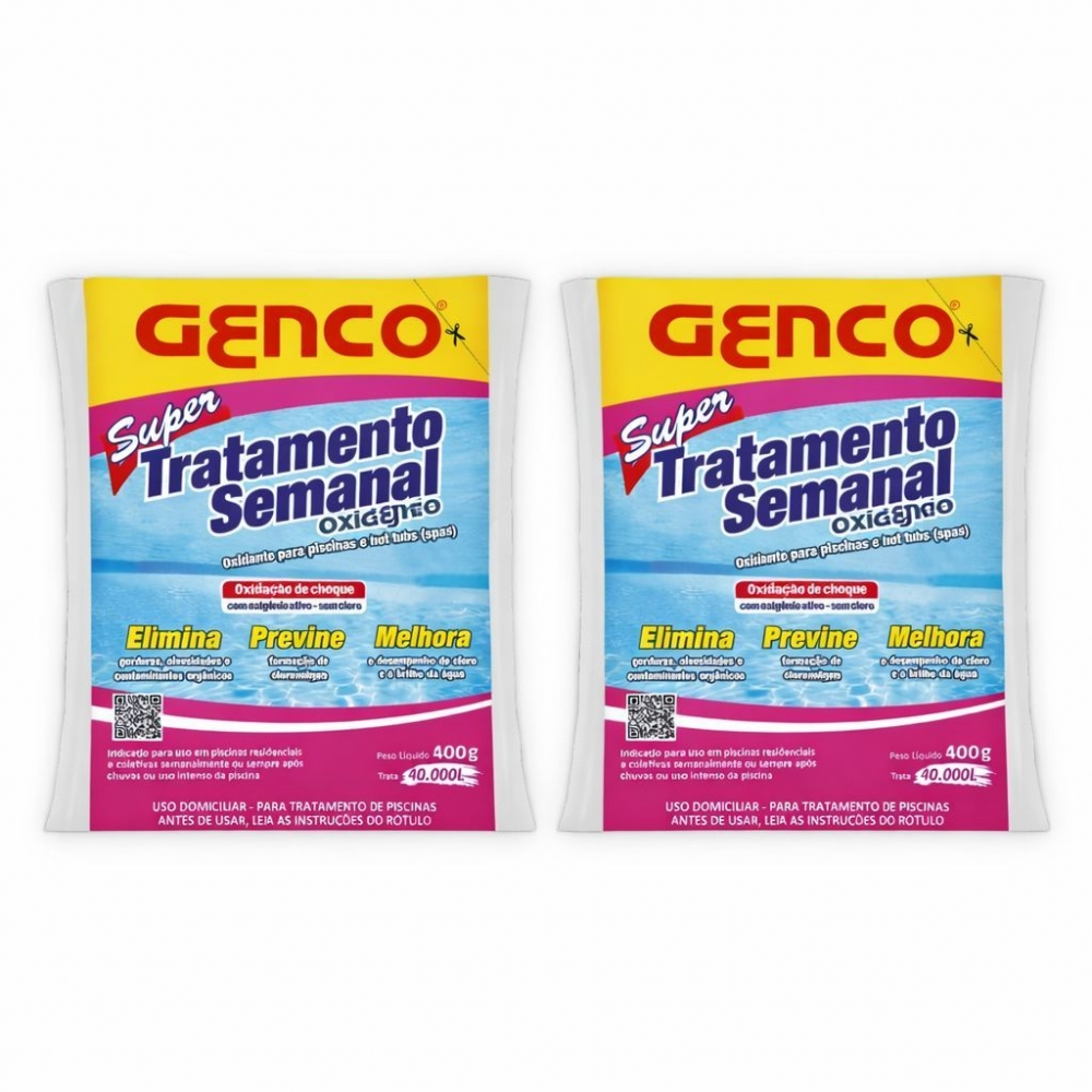 Kit 2 Super Tratamento Semanal Genco 400g