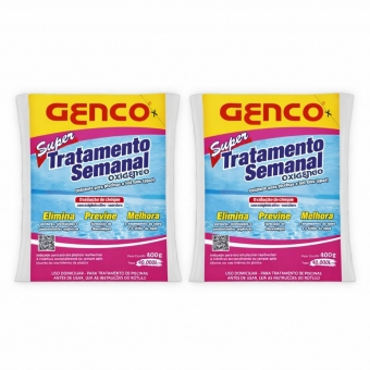 Kit 2 Super Tratamento Semanal Genco 400g