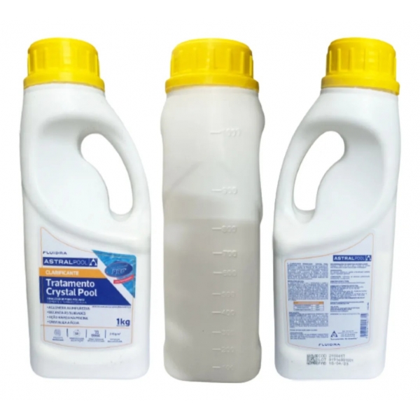 Floculante Em Pó Astralpool 1 Kg Clarificante Crystalpool