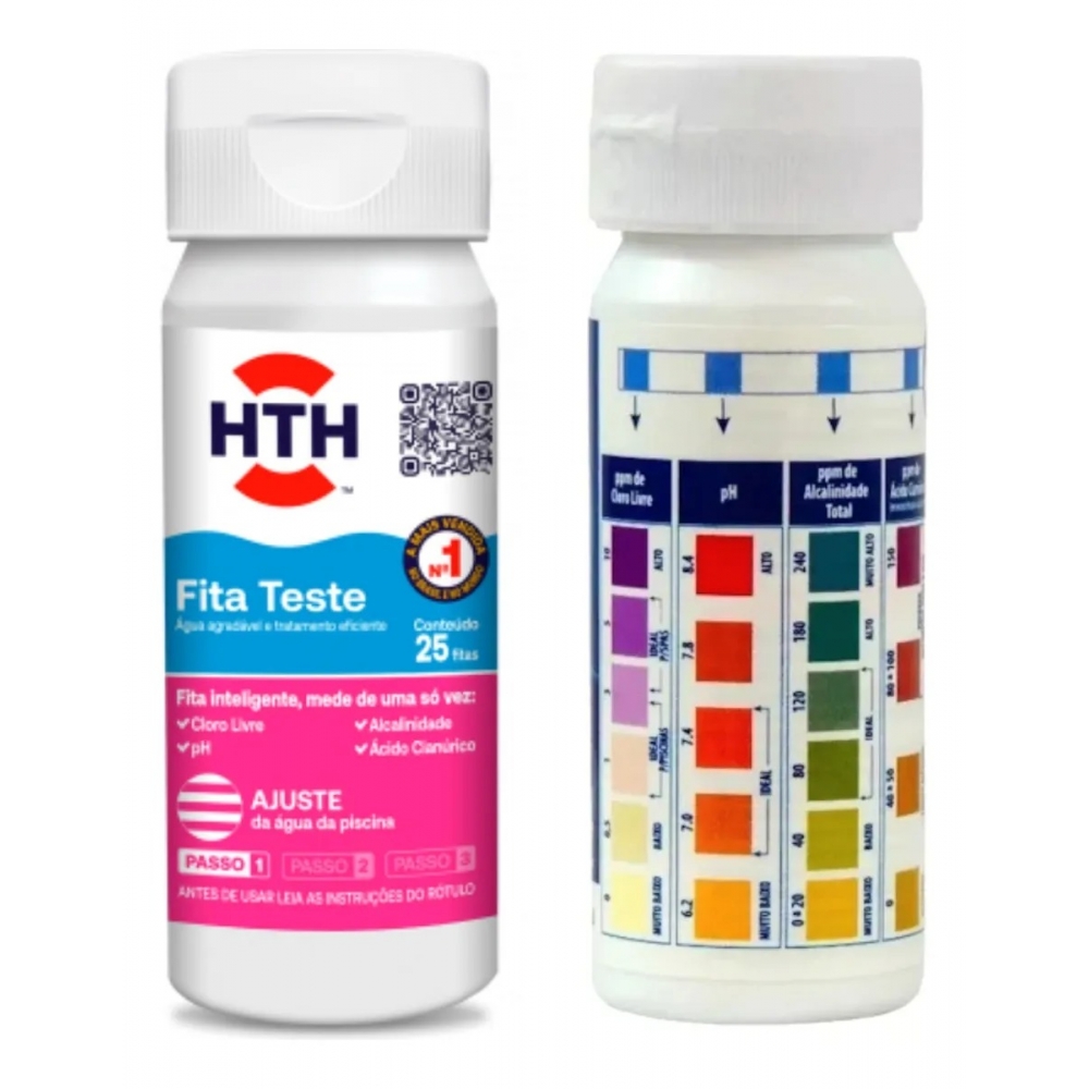 KIT FITA ANÁLISE HTH 25 FITAS