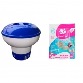 Clorador médio Stylus + Kit de 5 Pastilhas de Cloro Montreal - clorador com 5 pastilhas