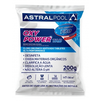 Pastilha Cloro Pura Concentrada 200g