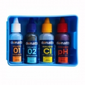 Estojo Solução 3x1 Ph/Cloro/Alcalinidade Donatti