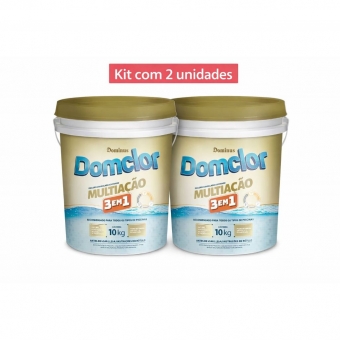 Kit 2 Domclor Multiação 3 em 1 10kg