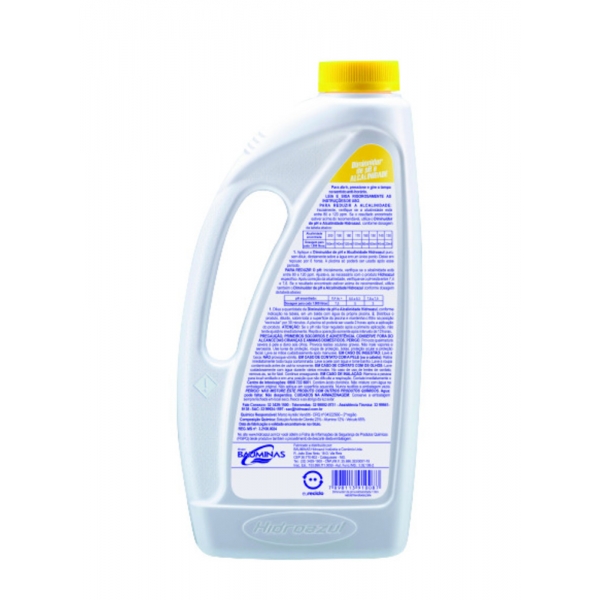 Diminuidor de pH e Alcalinidade HidroAzul 1L