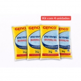 Kit 4 Barrilhas de 2kg Genco pH Mais