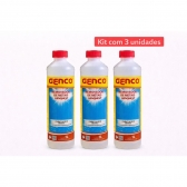 3 Genquest Removedor de Metais Genco 1L - 3 Genquest Removedor de Metais
