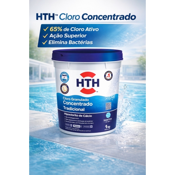 HTH Cloro Concentrado Tradicional 1kg
