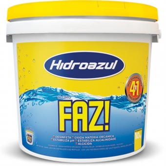 Faz Hidroazul Multiação Com Oxidante Balde 10kg