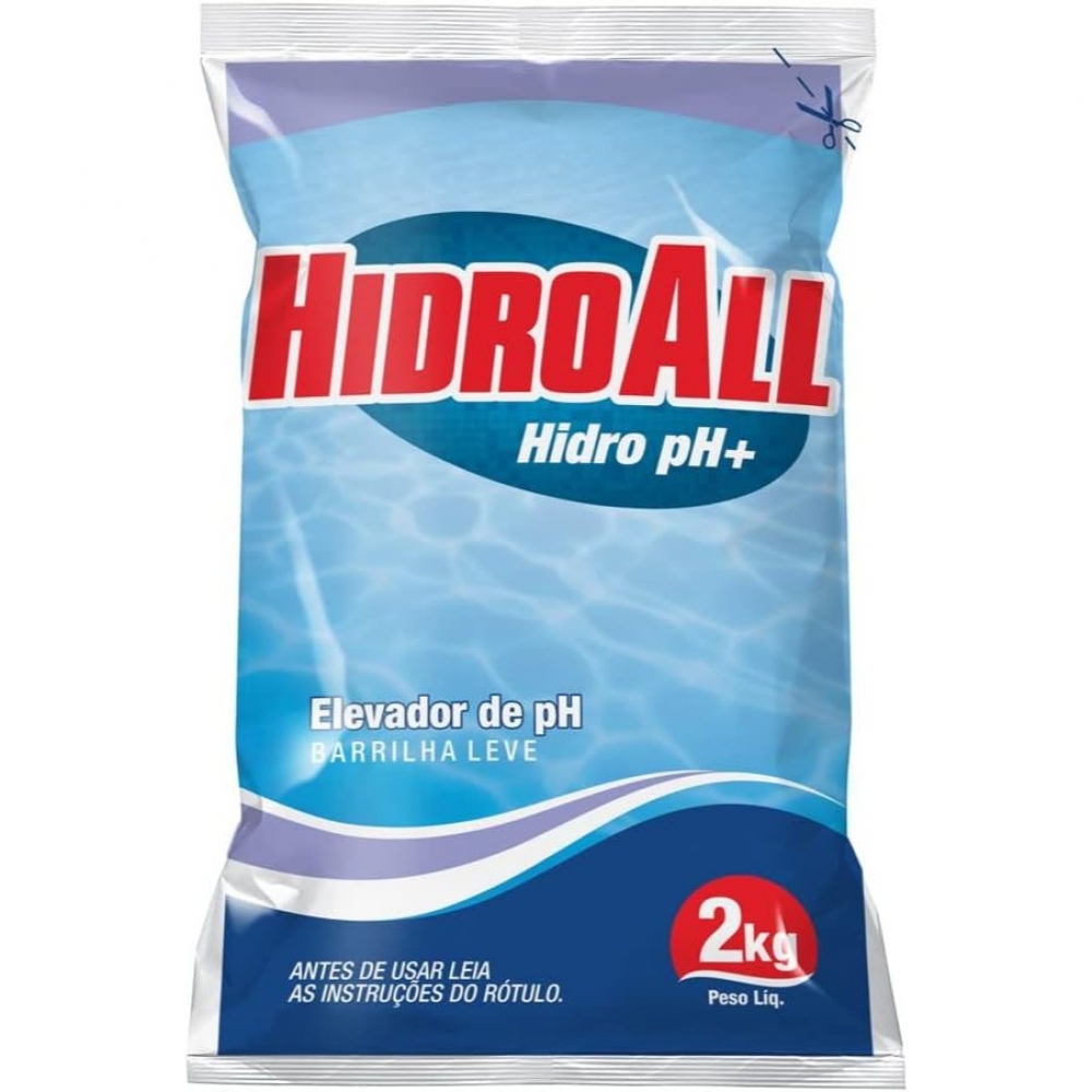 Barrilha 2 kg HidroAll Hidro pH +