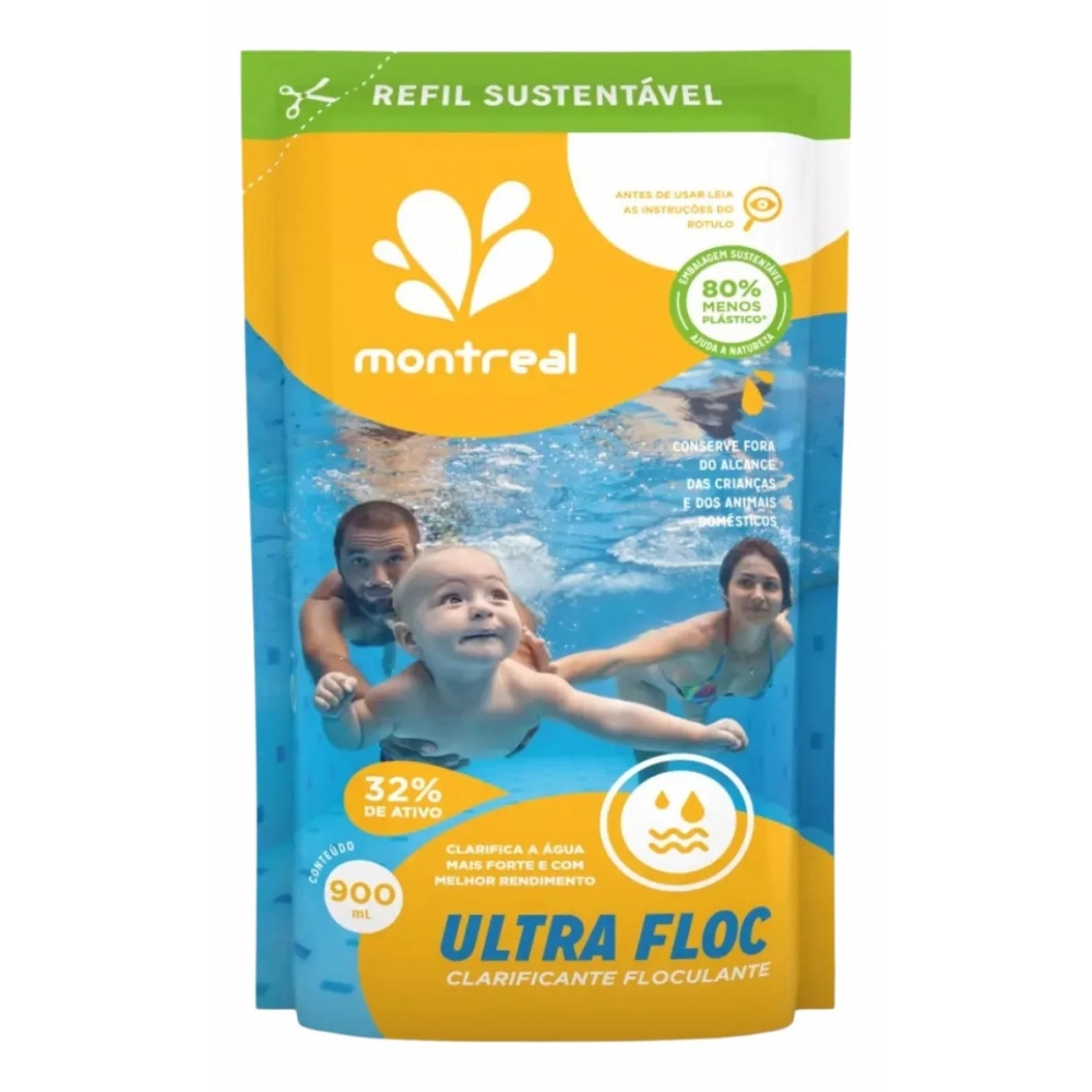 Clarificante Montreal Ultra Floc Refil 900ml