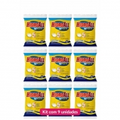 Kit 9 Pastilhas de Cloro Piscina Hcl Penta - HidroAll 5x1