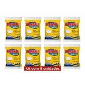 Kit 8 Pastilhas hcl 200 hidroall