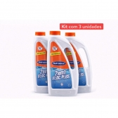 Kit 3 Floc Plus Clarificante Hidroazul
