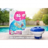 Kit Clorador + 5 Pastilhas Montreal