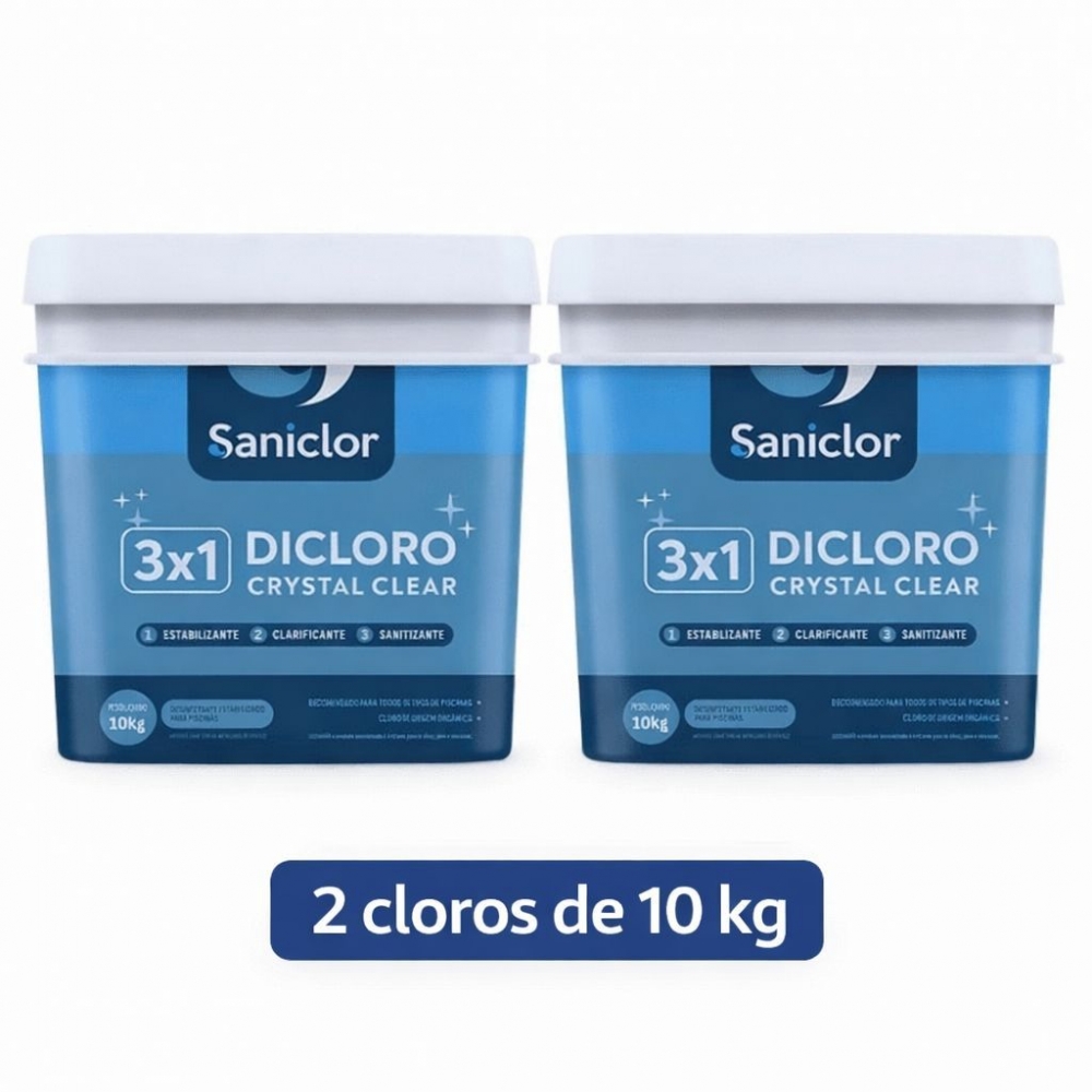 2 Cloros Dicloro Saniclor 40% 10kg