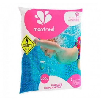 Montreal Tablete Tripla Ação - 1 un