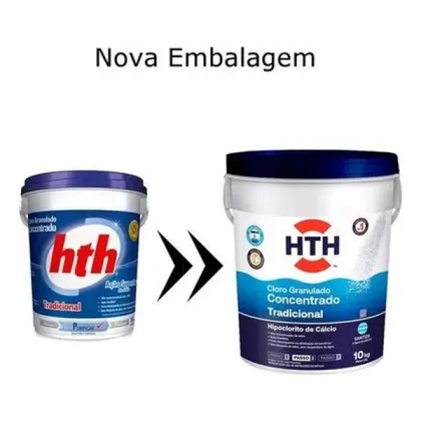 Cloro hth Tradicional 10 Kg 65%