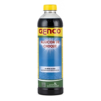 Algicida Choque + Clarificante Limpeza Piscinas - 2l Genco