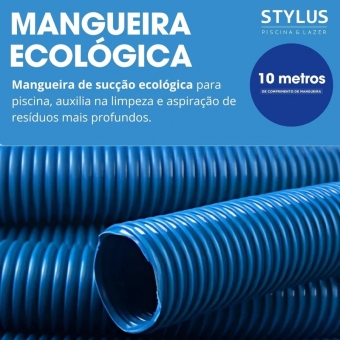 Mangueira Azul Ecolog 1.1/2 Stylus 10 metros