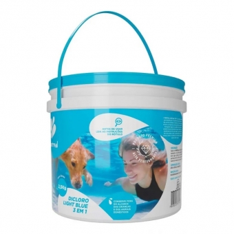 Cloro Montreal Light Blue 3 em 1 2,5 Kg