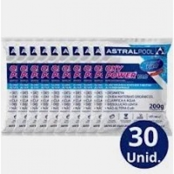 Kit 30 Pastilhas de Cloro Puro Concentrado AstralPool