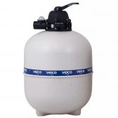 Filtro Veico Piscina Até 70.000 Litros V-50 Válvula Veico