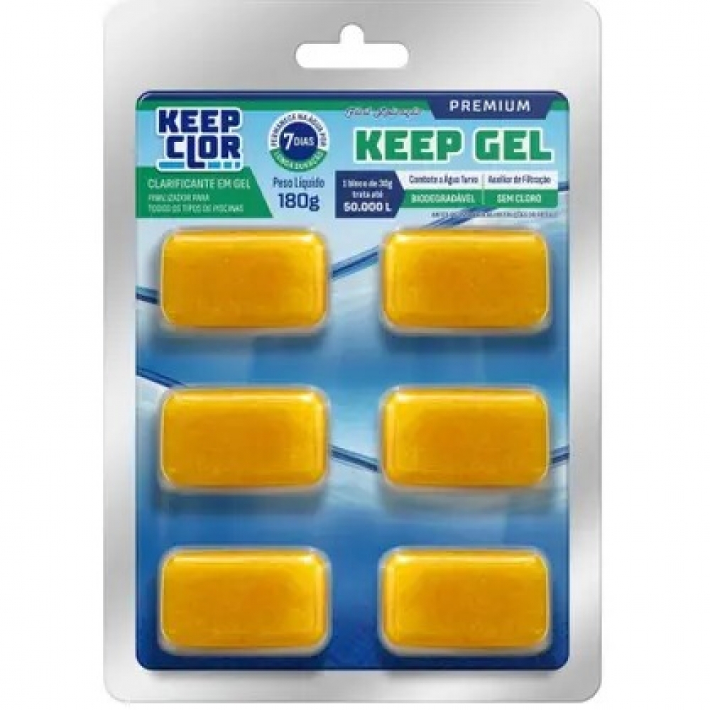 KeepGel Clarificante em gel - 6 unidades de 30g